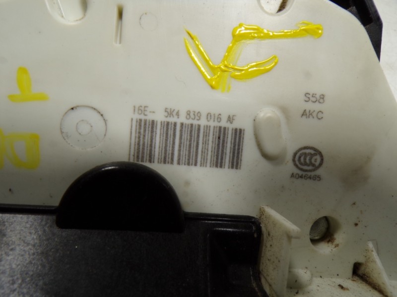 Recambio de cerradura puerta trasera derecha para seat leon (5f1) style referencia OEM IAM 5K4839016AF 5K4839016AF 