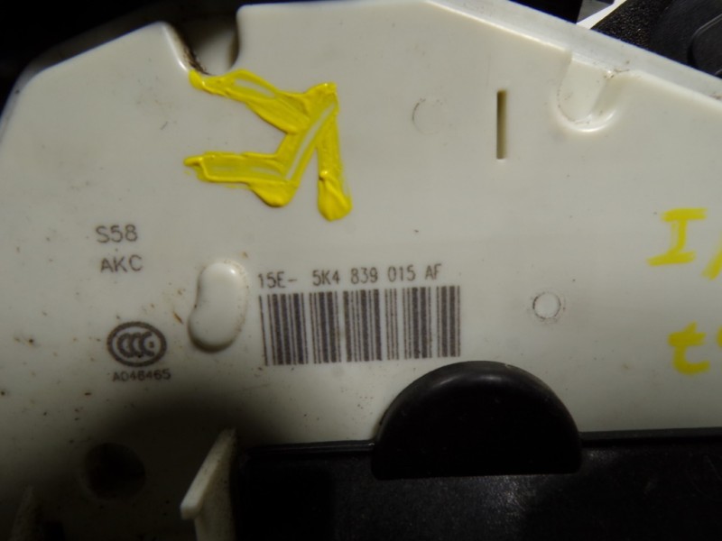 Recambio de cerradura puerta trasera izquierda para seat leon (5f1) style referencia OEM IAM 5K4839015AF 5K4839015AF 