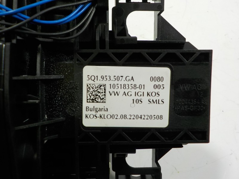 Recambio de mando intermitentes para seat leon sportstourer (kl8) style referencia OEM IAM 5Q1953507GAIGI 5Q1953507GA 