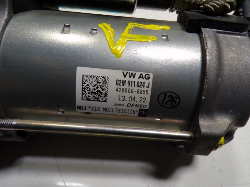 Recambio de motor arranque para seat leon sportstourer (kl8) fr referencia OEM IAM 02M911024J 02M911024J 