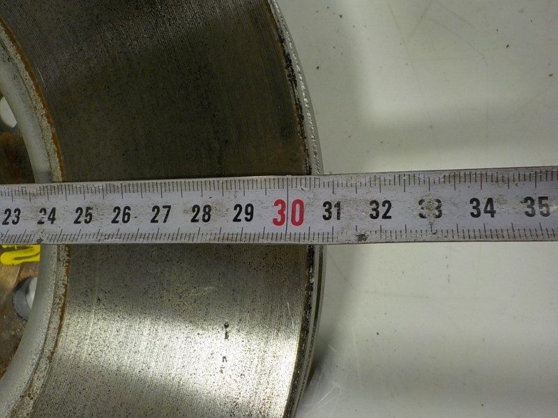 Recambio de disco freno trasero para seat leon sportstourer (kl8) 2.0 tdi referencia OEM IAM 5Q0615601D  