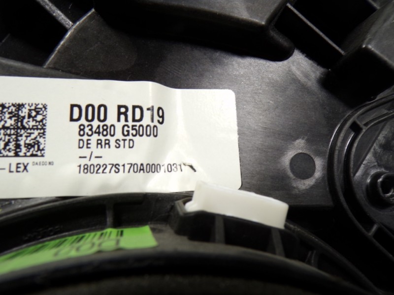 Recambio de elevalunas trasero derecho para kia niro drive plug-in hybrid referencia OEM IAM 83481G5000 83480G5000 