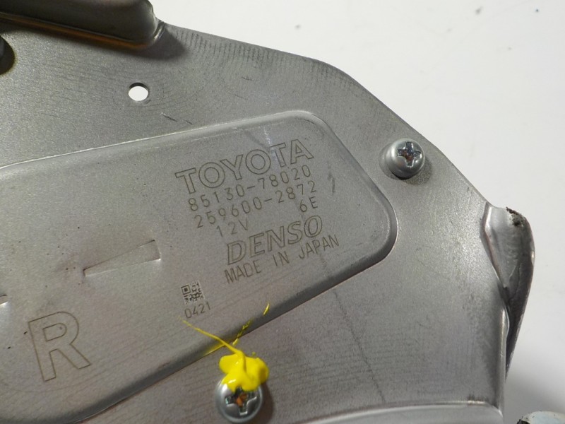 Recambio de motor limpia trasero para lexus nx 300h 2wd referencia OEM IAM 8513078020 8513078020 