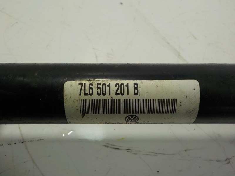 Recambio de transmision trasera izquierda para volkswagen touareg (7la) 2.5 tdi referencia OEM IAM 7L6501201D 7L6501201B 