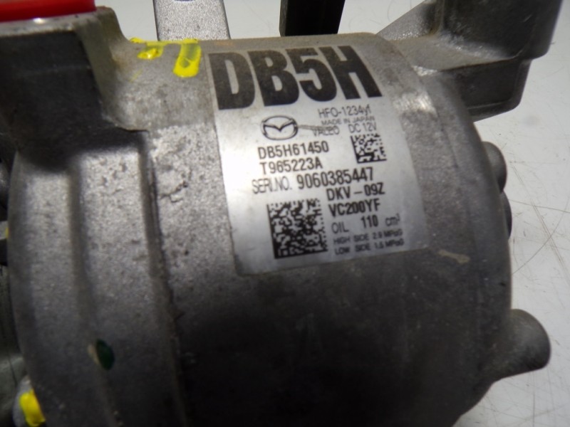 Recambio de compresor aire acondicionado para mazda cx-3 2.0 16v cat referencia OEM IAM  DB5H61450 