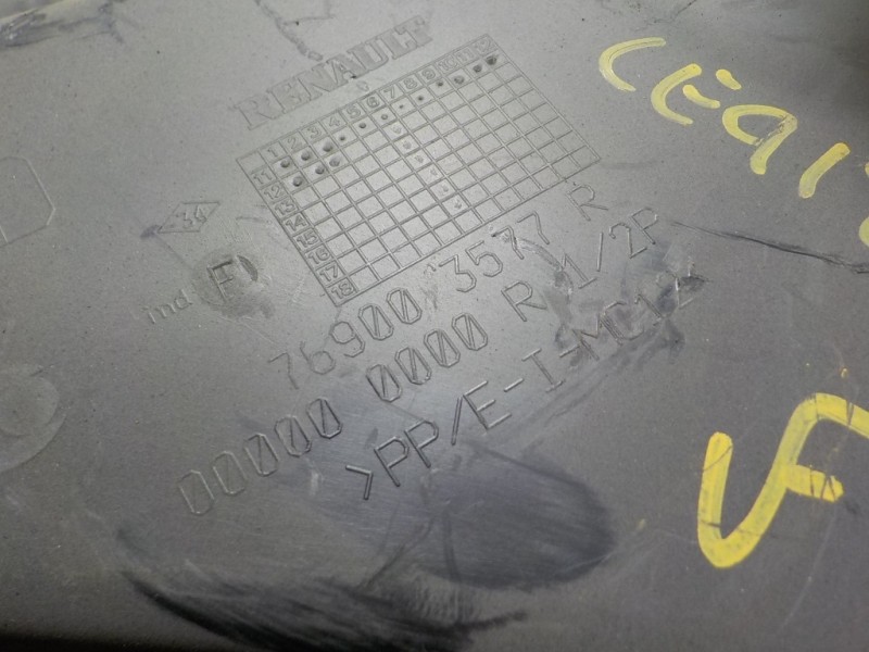 Recambio de moldura para renault twizy technic referencia OEM IAM  769003577R 