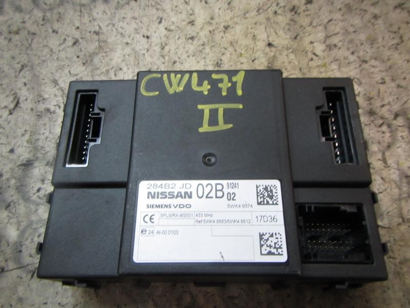 Recambio de modulo electronico para nissan qashqai (j10) 1.5 dci turbodiesel cat referencia OEM IAM 284B2JD02B 284B2JD02B 5WK493