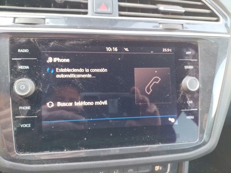 Recambio de pantalla multifuncion para volkswagen tiguan 2.0 tdi referencia OEM IAM 5G6919605A 5G6919605A A2C15166200