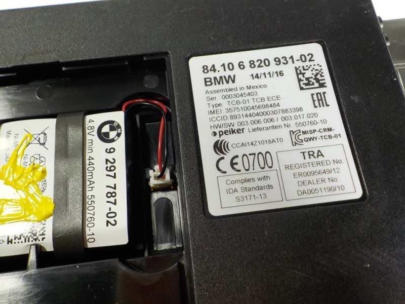 Recambio de modulo electronico para bmw serie 2 gran tourer (f46) 218d referencia OEM IAM 84109362848 6820931 