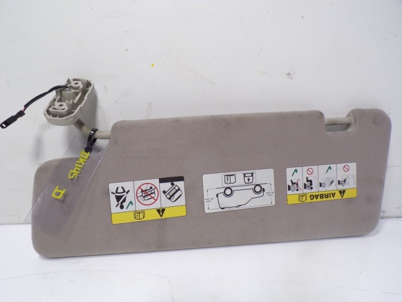 Recambio de parasol derecho para land rover discovery 2.7 td v6 cat referencia OEM IAM EDQ500961LUM  