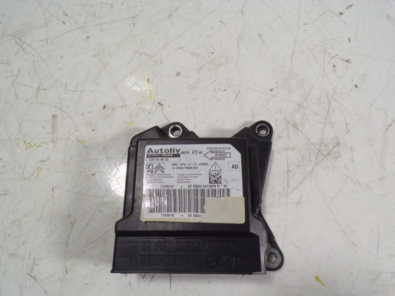 Recambio de centralita airbag para citroën c4 grand picasso 2.0 blue-hdi fap referencia OEM IAM 9807547380 9807547380 