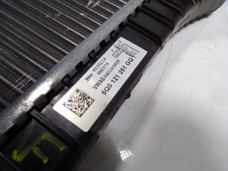 Recambio de radiador agua para seat leon sportstourer (kl8) fr referencia OEM IAM 5Q0121251GQ 5Q0121251GQ 
