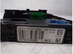 Recambio de caja reles / fusibles para citroën c-elysée 1.6 hdi fap referencia OEM IAM 1609425480 9678355880  2