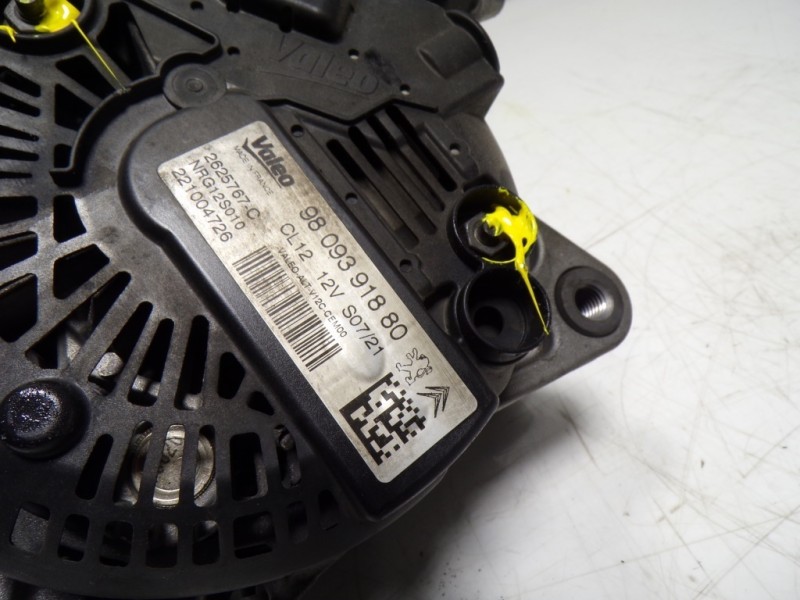 Recambio de alternador para peugeot 2008 (--.2013) 1.6 blue-hdi fap referencia OEM IAM 9809391880 9809391880 
