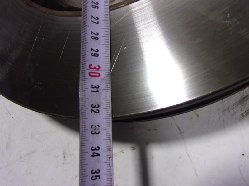 Recambio de disco freno delantero para hyundai tucson 1.6 crdi referencia OEM IAM   