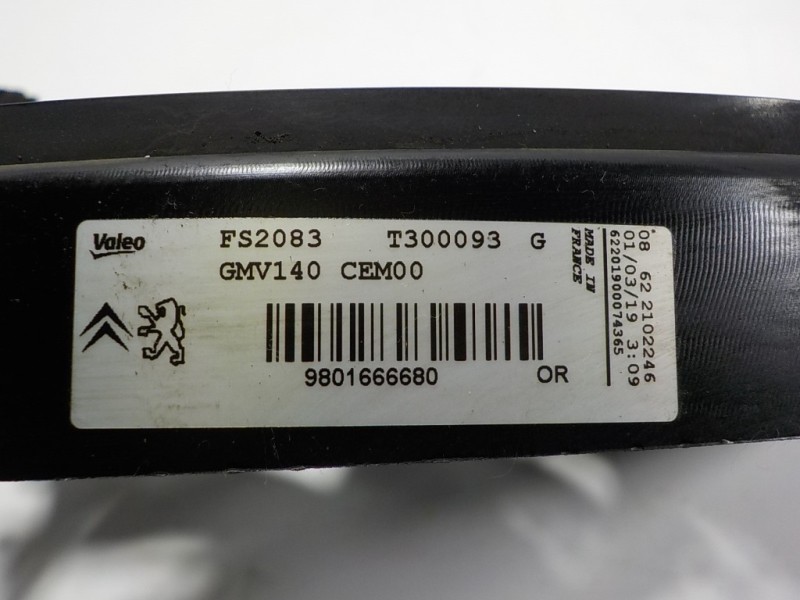 Recambio de electroventilador para peugeot 2008 (--.2013) 1.6 blue-hdi fap referencia OEM IAM 9801666680 9801666680 