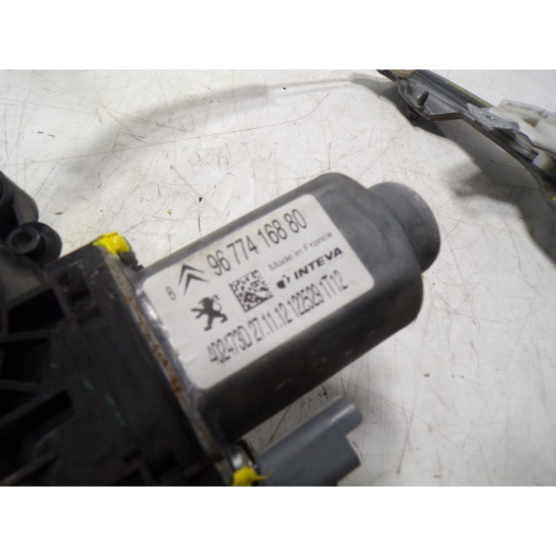 Recambio de elevalunas delantero derecho para citroën c-elysée 1.6 hdi fap referencia OEM IAM 9674412380 9674412380 