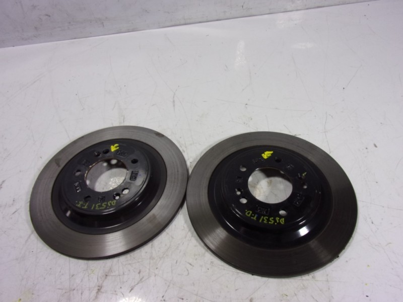 Recambio de disco freno trasero para hyundai tucson 1.6 crdi referencia OEM IAM   