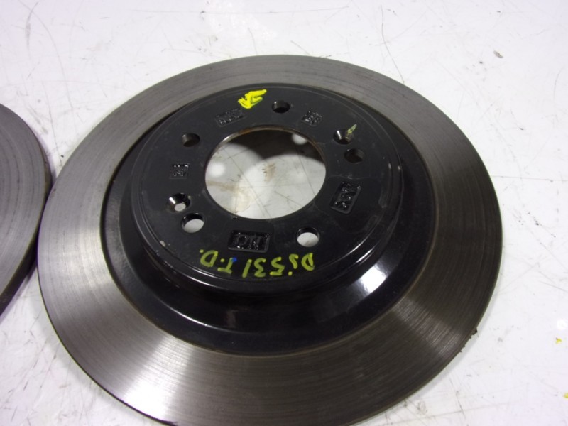 Recambio de disco freno trasero para hyundai tucson 1.6 crdi referencia OEM IAM   