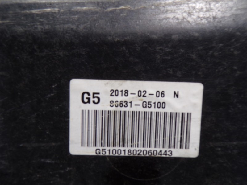 Recambio de refuerzo paragolpes trasero para kia niro drive plug-in hybrid referencia OEM IAM 86631G5100 86631G5100 