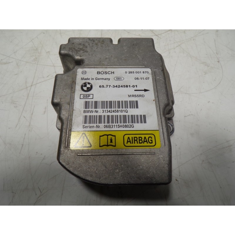 Recambio de centralita airbag para bmw x3 (e83) 2.0 16v diesel cat referencia OEM IAM 65773453791 0285001870 6577342458101