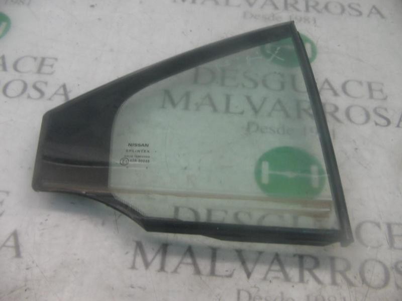 Recambio de cristal puerta trasero derecho para nissan primera berlina (p12) acenta referencia OEM IAM   