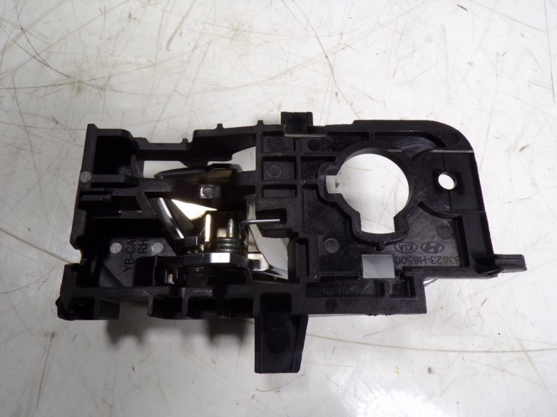 Recambio de maneta interior trasera derecha para kia rio (yb) 1.2 cat referencia OEM IAM 83620H8510SA1  