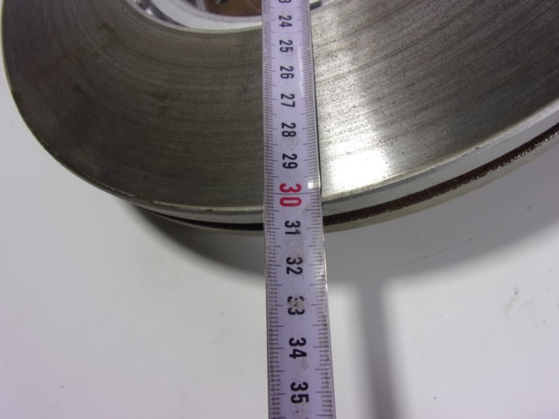 Recambio de disco freno delantero para toyota proace referencia OEM IAM   