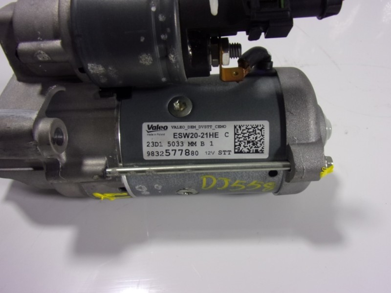 Recambio de motor arranque para toyota proace referencia OEM IAM  9832577880 