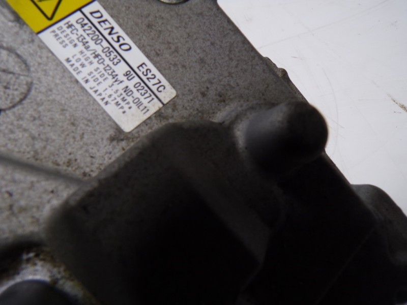 Recambio de compresor aire acondicionado para toyota rav 4 advance hybrid referencia OEM IAM 8837033030 0422000533 0422000533