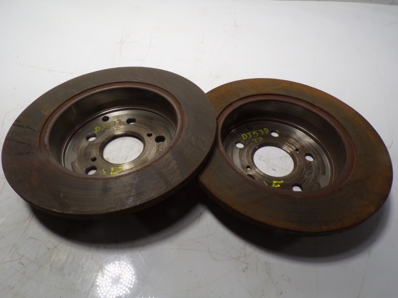 Recambio de disco freno trasero para toyota rav 4 advance hybrid referencia OEM IAM 4243142060  