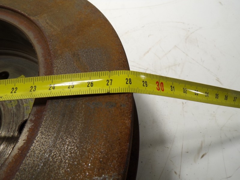 Recambio de disco freno trasero para toyota rav 4 advance hybrid referencia OEM IAM 4243142060  