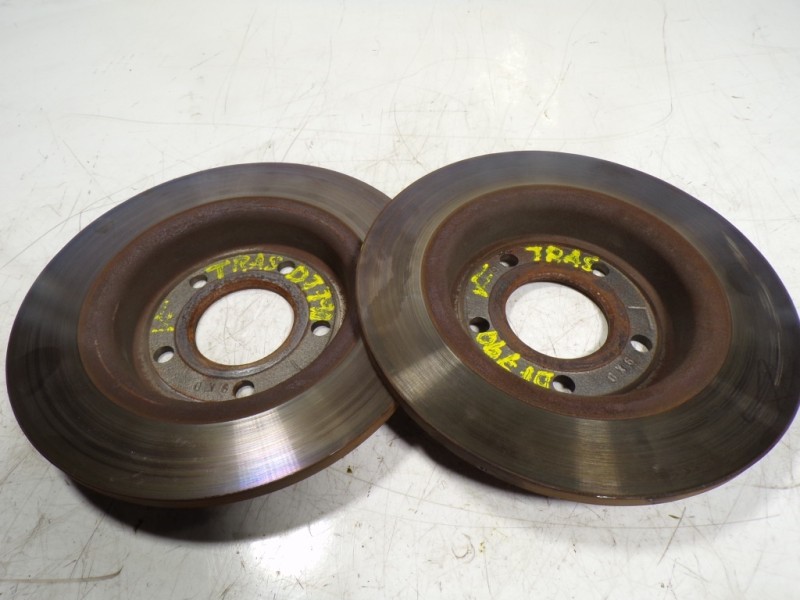 Recambio de disco freno trasero para mazda 3 lim. (bl) 2.2 turbodiesel cat referencia OEM IAM C25Y26251B  