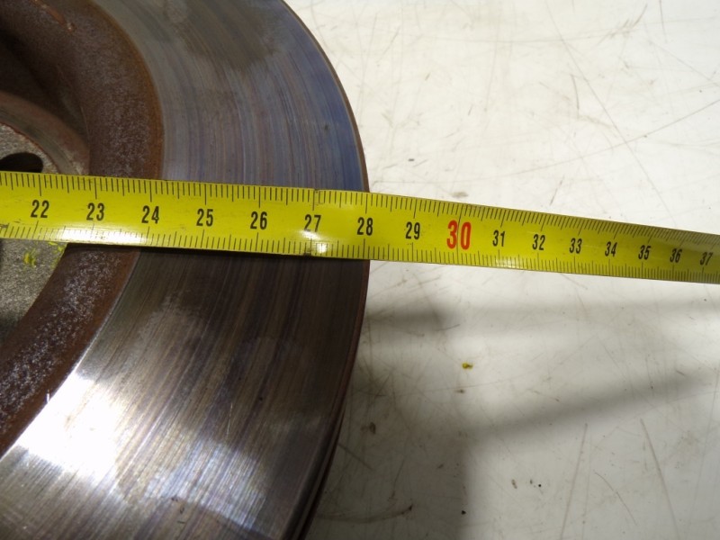 Recambio de disco freno trasero para mazda 3 lim. (bl) 2.2 turbodiesel cat referencia OEM IAM C25Y26251B  