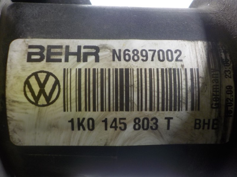 Recambio de intercooler para volkswagen scirocco (137) 2.0 tdi (103kw) referencia OEM IAM 1K0145803T 1K0145803 T N6897002