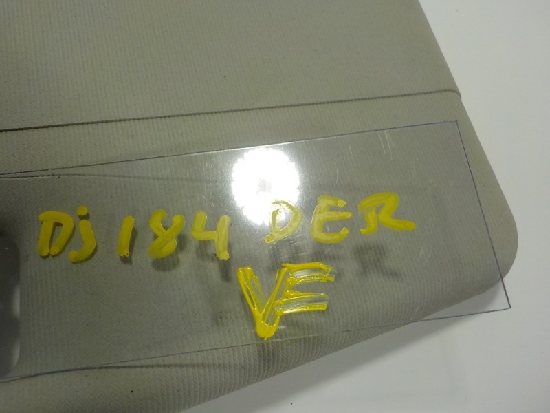 Recambio de parasol derecho para volkswagen scirocco (137) 2.0 tdi (103kw) referencia OEM IAM 1K8857552A2F4  