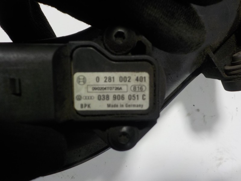 Recambio de tubo intercooler para volkswagen scirocco (137) 2.0 tdi (103kw) referencia OEM IAM 5N0145770A 038906051 0281002401