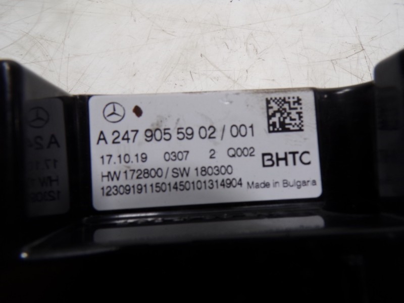 Recambio de mando climatizador para mercedes-benz cla-klasse (bm 118) cla 180 (118.384) referencia OEM IAM A2479055902 A24790559