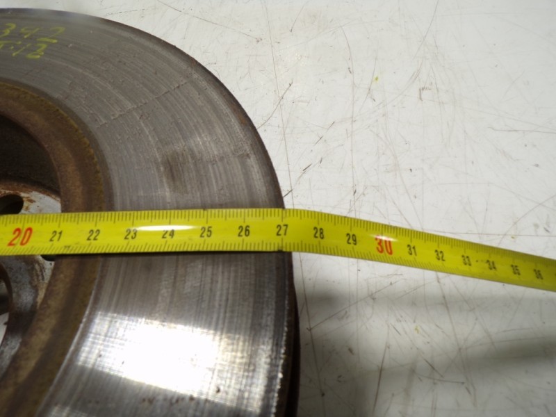 Recambio de disco freno trasero para audi a3 (8v) 2.0 16v tdi referencia OEM IAM 1K0615601AA  