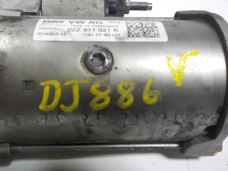 Recambio de motor arranque para seat ibiza (6p1) 1.4 tdi referencia OEM IAM 02Z911024H 02Z911021K 