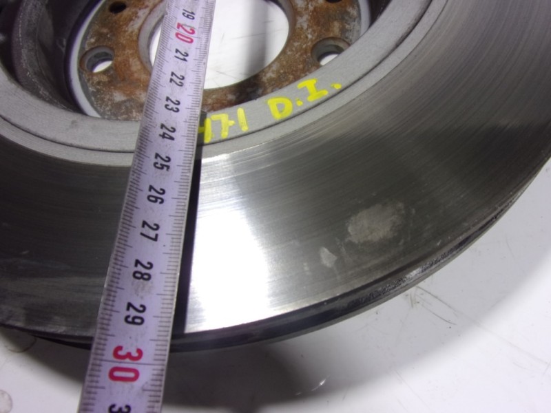 Recambio de disco freno delantero para nissan qashqai (j10) 1.6 dci turbodiesel cat referencia OEM IAM 40206JG00C  