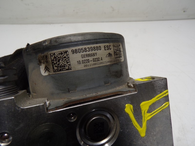 Recambio de abs para peugeot 208 1.4 hdi fap referencia OEM IAM 1609927880 9805839880 