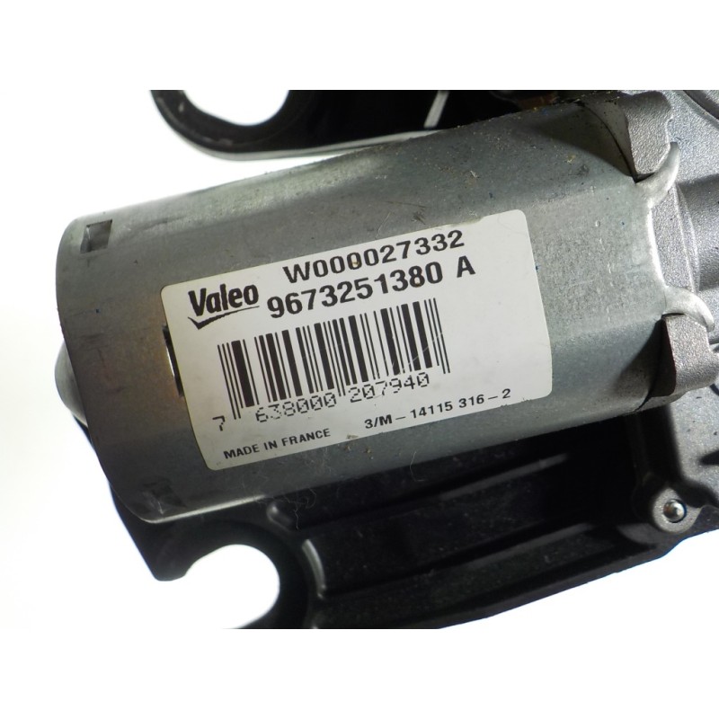 Recambio de motor limpia trasero para peugeot 208 1.4 hdi fap referencia OEM IAM 9673251380 9673251380A W000027332