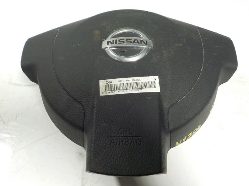 Recambio de airbag delantero izquierdo para nissan nv 200 (m20) kasten comfort referencia OEM IAM  98510BJ29E 
