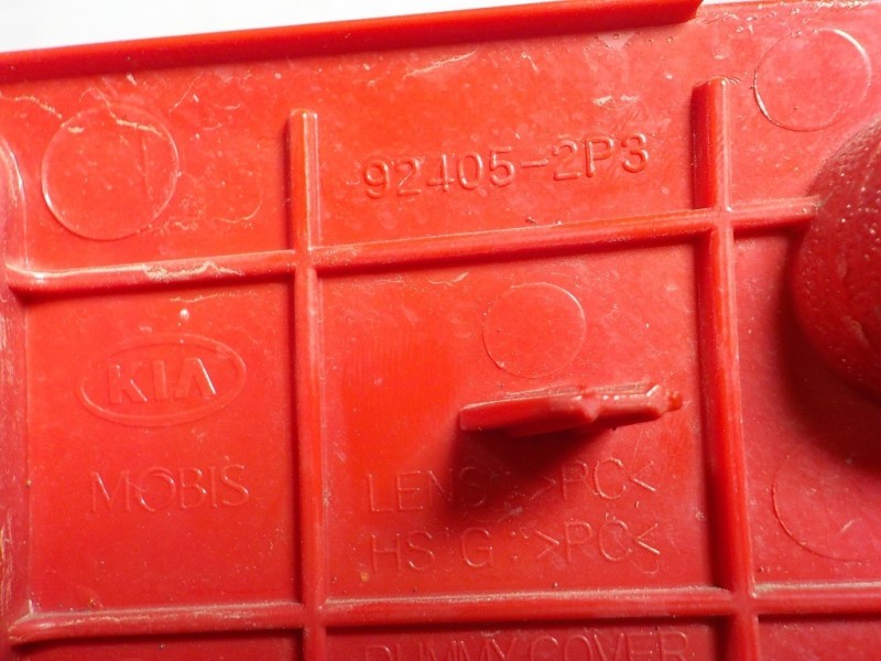 Recambio de piloto trasero antiniebla izquierdo para kia sorento () emotion 4x4 referencia OEM IAM 924052P350 924052P3 