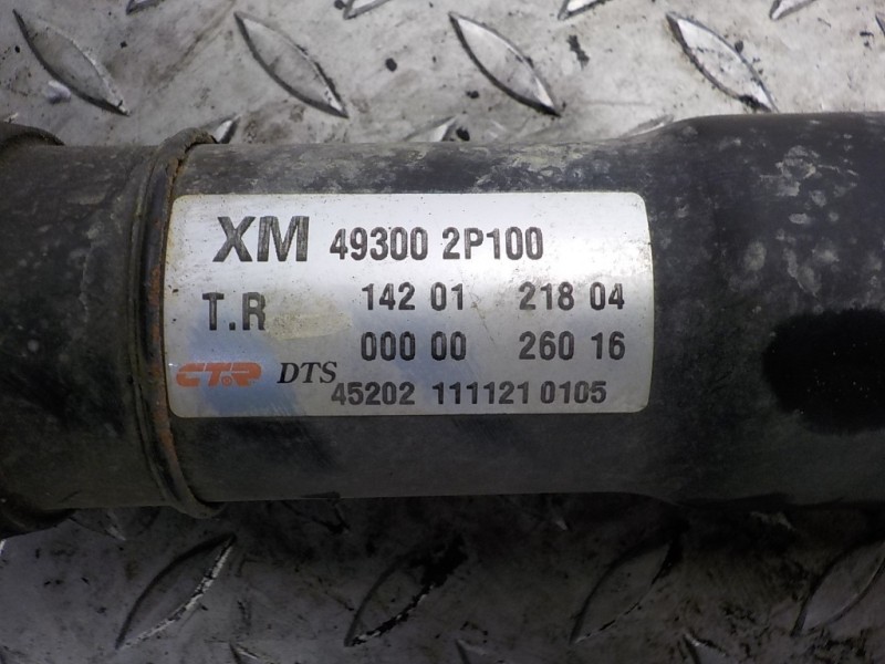 Recambio de transmision central para kia sorento () emotion 4x4 referencia OEM IAM 493002P100 493002P100 1420121804