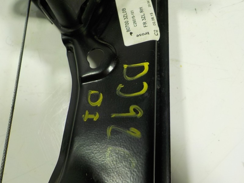 Recambio de elevalunas delantero izquierdo para nissan pulsar (c13) 1.5 turbodiesel cat referencia OEM IAM 807013ZL0B 141203C220