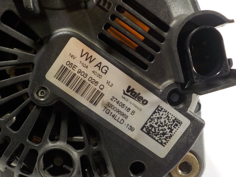 Recambio de alternador para seat leon (kl1) 1.0 tsi referencia OEM IAM 05E903026Q 05E903026Q 