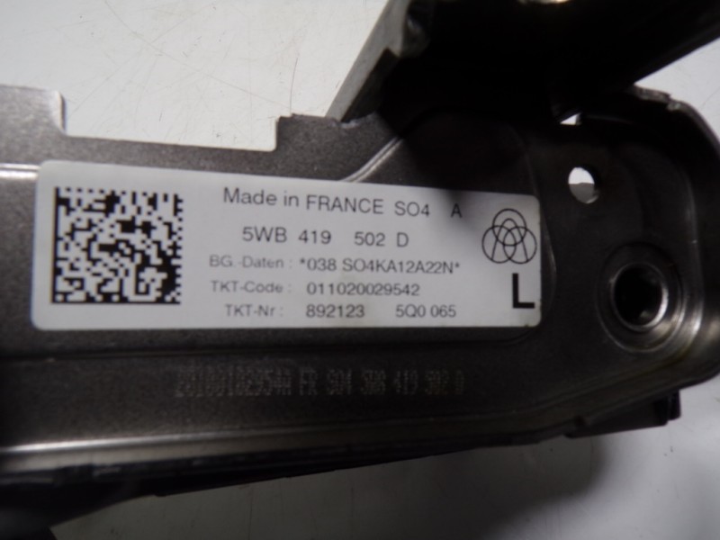 Recambio de columna direccion para seat leon (kl1) 1.0 tsi referencia OEM IAM 5WB419502D 5WB419502D 