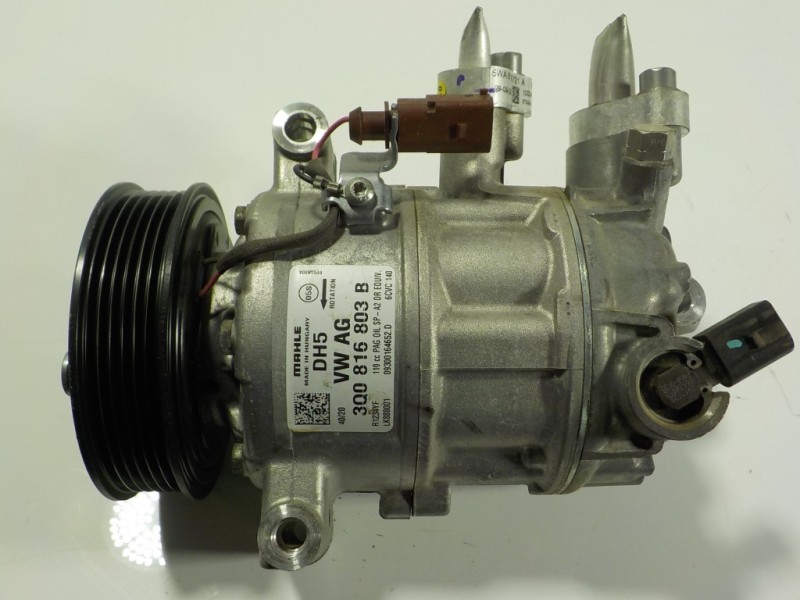 Recambio de compresor aire acondicionado para seat leon (kl1) 1.0 tsi referencia OEM IAM 3Q0816803B 3Q0816803B 